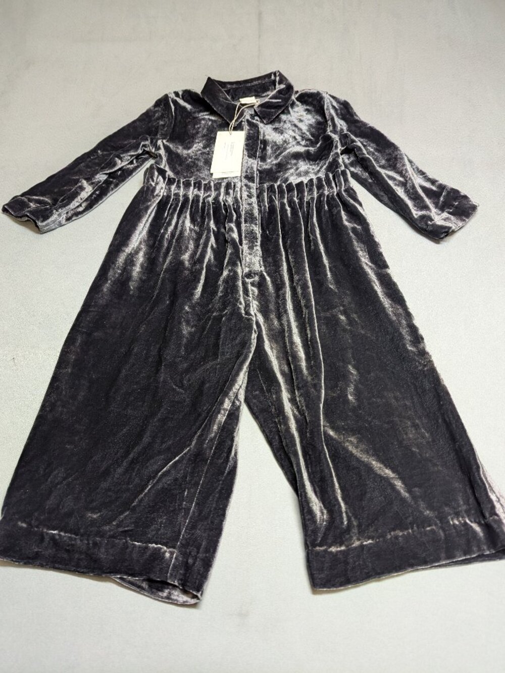NWT COS Kids Velvet Jumpsuit - 2-4 Years